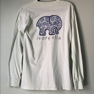 🐘Ivory Ella Long-sleeved T-shirt🐘